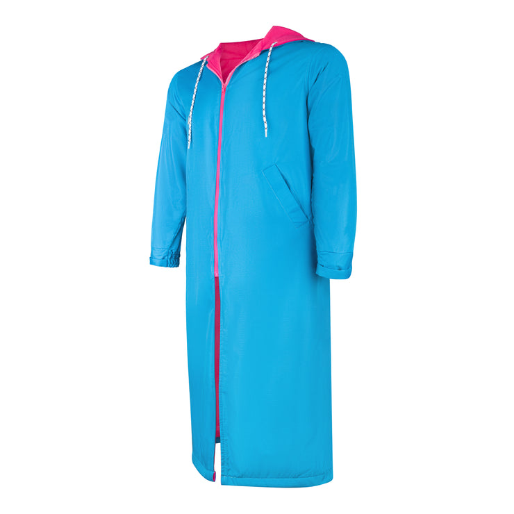PARKA BASICA DE NATACION INFANTIL TURQUOISE