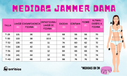 TRAJE DE NATACION JAMMER DAMA MARINE LTA PBT