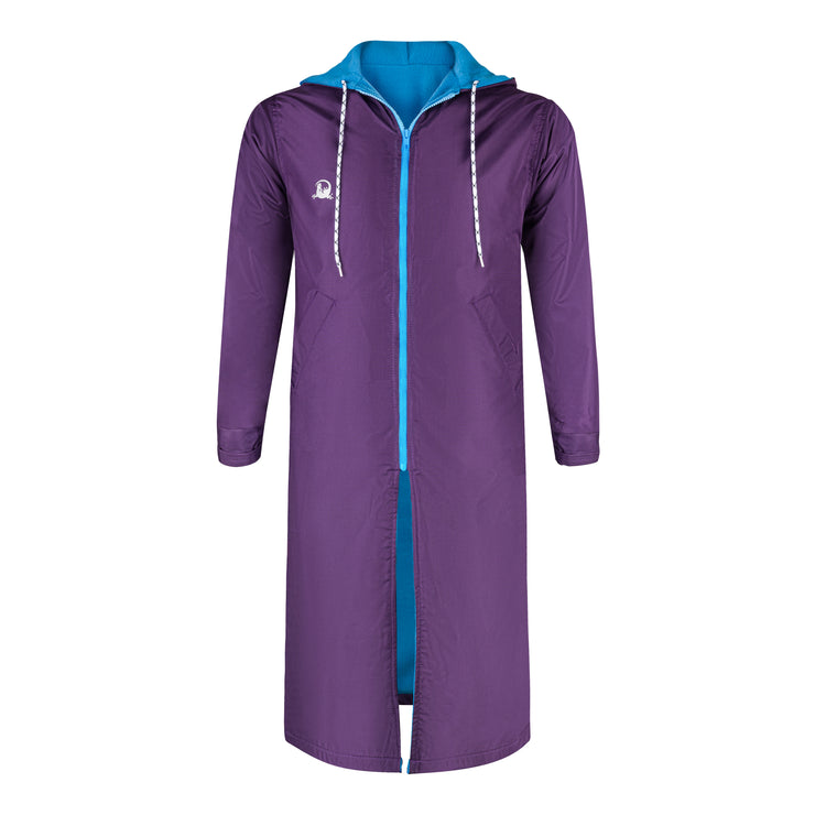 PARKA BASICA DE NATACION INFANTIL PURPLE OS