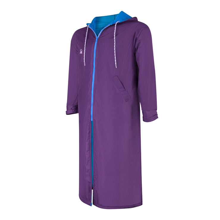 PARKA BASICA DE NATACION INFANTIL PURPLE OS