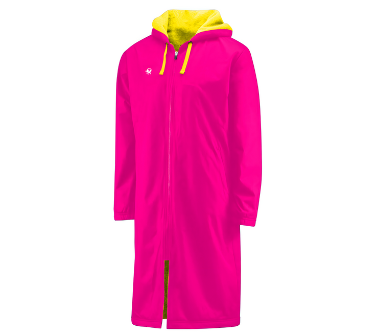 PARKA BASICA DE NATACION ADULTO ROSA