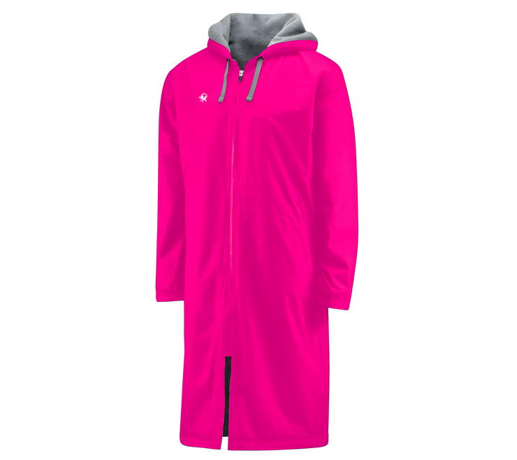 PARKA BASICA DE NATACION ADULTO ROSA