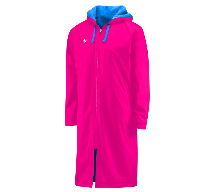 PARKA BASICA DE NATACION ADULTO ROSA