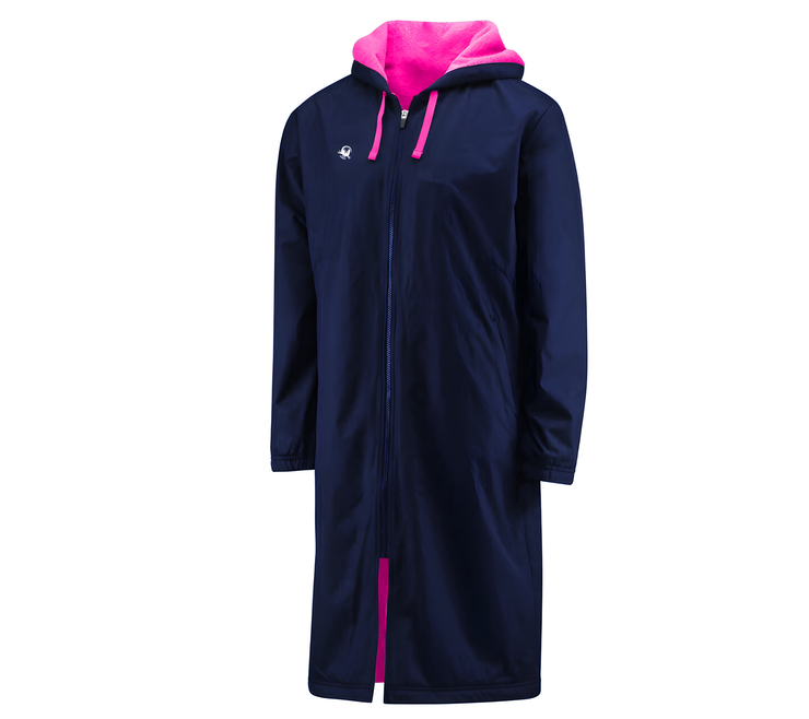 PARKA BASICA DE NATACION ADULTO MARINO