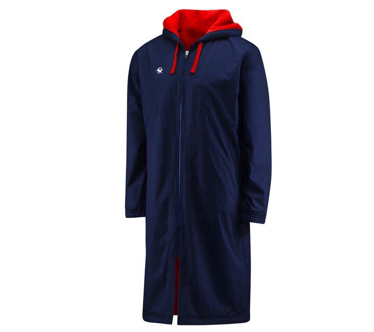 PARKA BASICA DE NATACION ADULTO MARINO