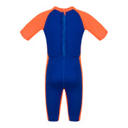 TRAJE CON MANGA CORTA INFANTIL ORANGE SHARK