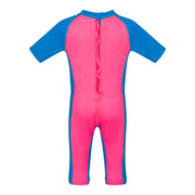 TRAJE CON MANGA CORTA INFANTIL PINK TURTLE