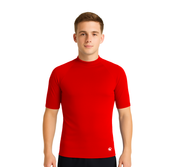 PLAYERA RASHGUARD CABALLERO MANGA CORTA SOLID