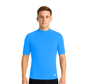 PLAYERA RASHGUARD CABALLERO MANGA CORTA SOLID