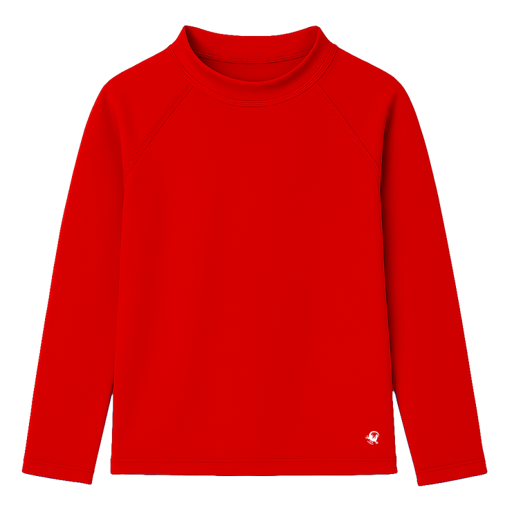 PLAYERA RASHGUARD INFANTIL SOLID BASIC