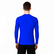 PLAYERA RASHGUARD CABALLERO MANGA LARGA SOLID