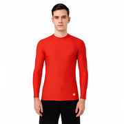 PLAYERA RASHGUARD CABALLERO MANGA LARGA SOLID