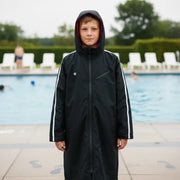 PARKA DE NATACION INFANTIL BLACK ADZ