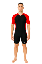 TRAJE DE NATACIÓN CON MANGAS CABALLERO