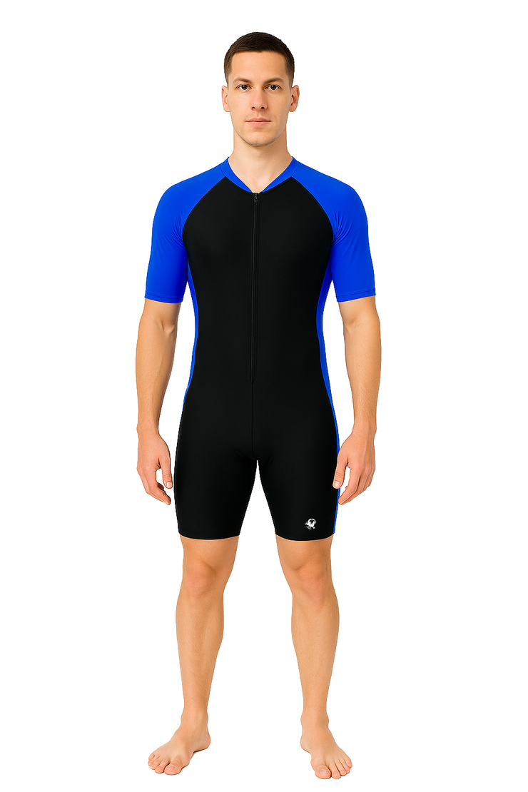 TRAJE DE NATACIÓN CON MANGAS CABALLERO