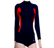 TRAJE DE NATACION MANGA LARGA DAMA CMEP MARINE