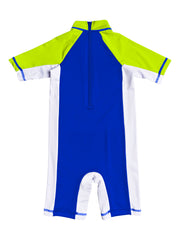 TRAJE DE BAÑO MANGA CORTA NATACION NIÑOS Y NIÑAS BODY WHT