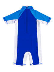 TRAJE DE BAÑO MANGA CORTA NATACION NIÑOS Y NIÑAS BODY WHT