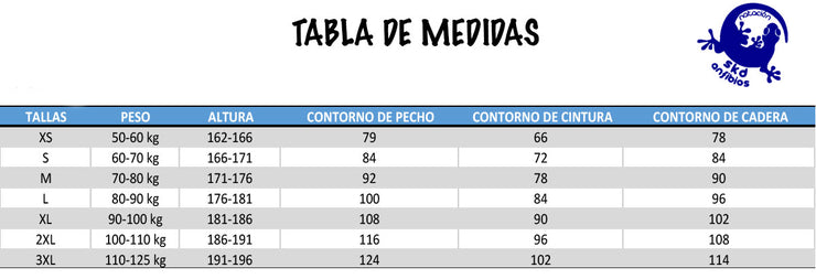 TRAJE DE NATACION COMPLETO FULLBODY CABALLERO LTA