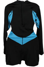 TRAJE DE NATACION MANGA LARGA JAMMER LARGE NIÑAS CMEP