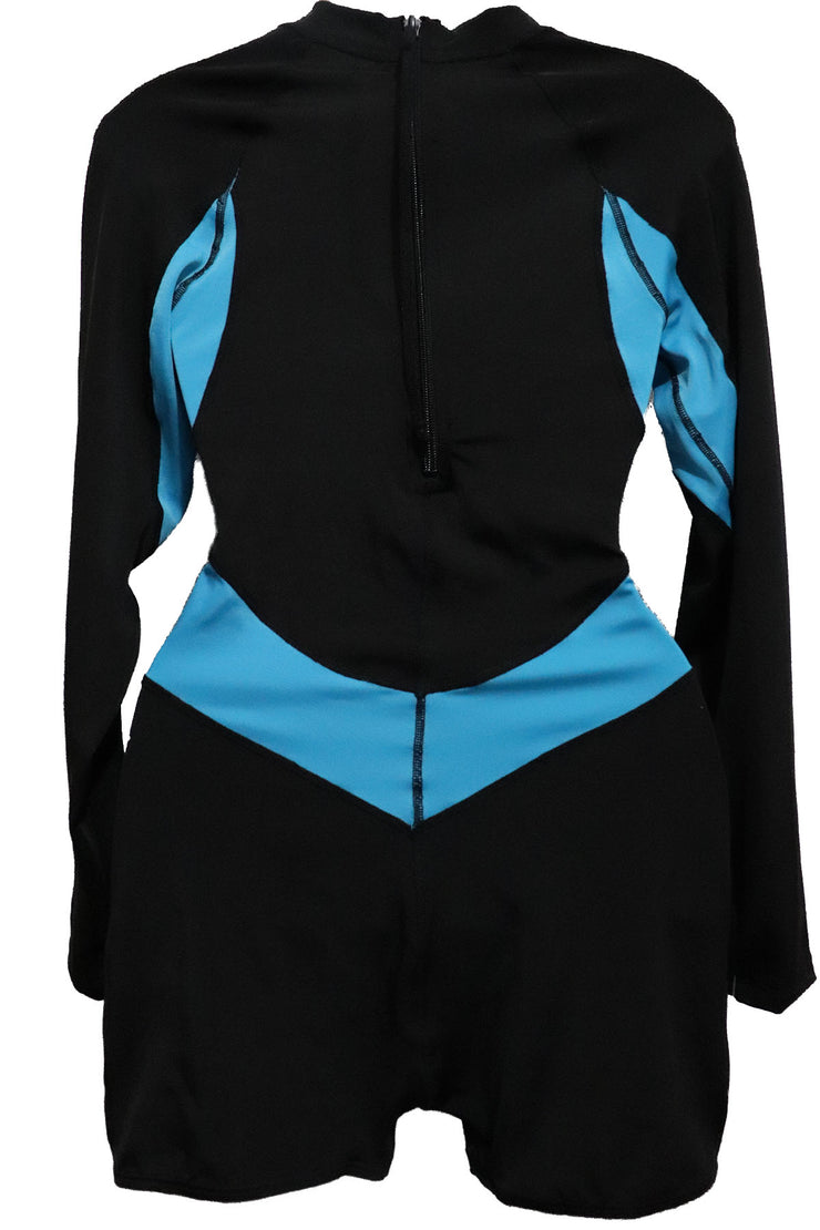 TRAJE DE NATACION MANGA LARGA JAMMER LARGE NIÑAS CMEP