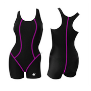 TRAJE DE NATACION MUJER JAMMER BLACK PSP PBT - SKDANFIBIOS