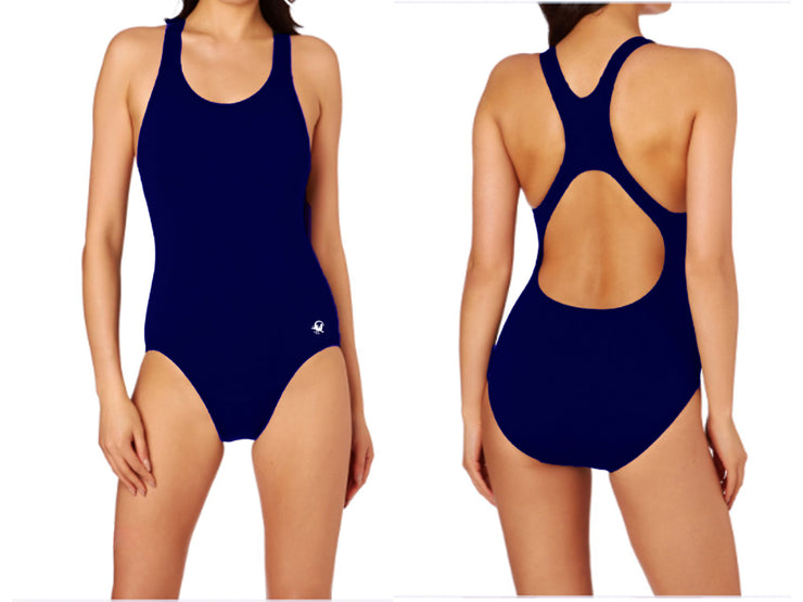 TRAJE DE NATACION OLYMPICO BASICO NIÑAS - SKDANFIBIOS