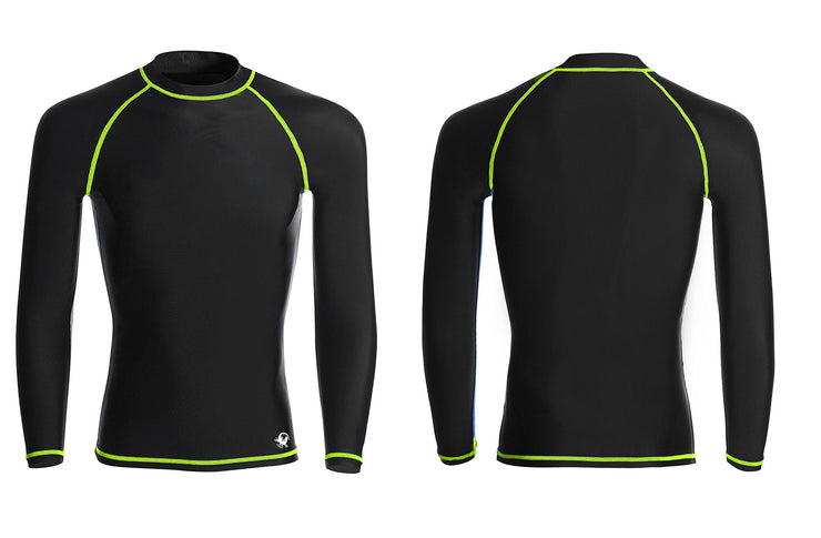PLAYERA RASHGUARD CABALLERO MANGA LARGA PSP - SKDANFIBIOS