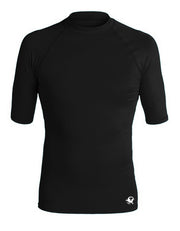 PLAYERA RASHGUARD CABALLERO MANGA CORTA SOLID - SKDANFIBIOS