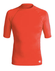 PLAYERA RASHGUARD CABALLERO MANGA CORTA SOLID - SKDANFIBIOS