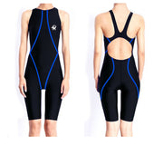 TRAJE DE NATACION JAMMER LARGE DAMA BLACK PSP PBT - SKDANFIBIOS