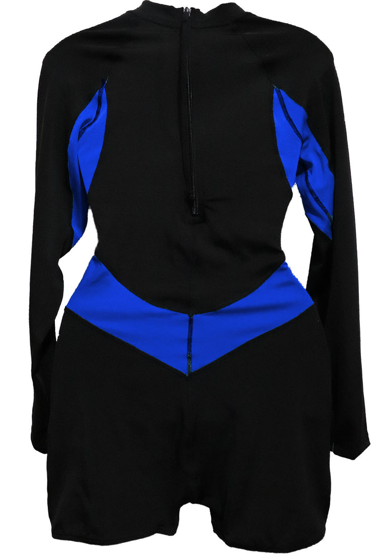 TRAJE DE NATACION MANGA LARGA JAMMER LARGE NIÑAS CMEP