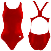 TRAJE DE NATACION OLYMPICO DAMA SOLID - SKDANFIBIOS